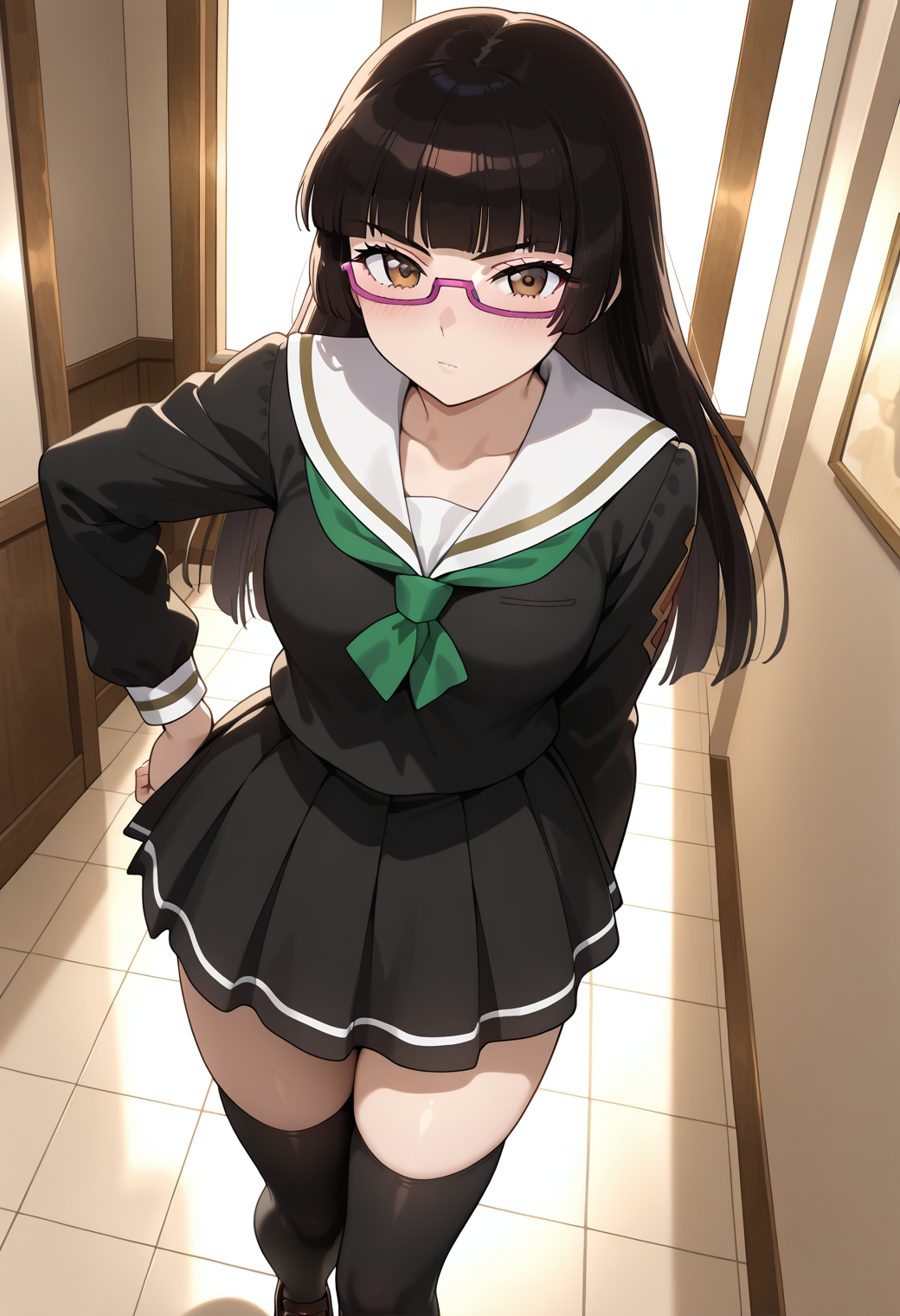 73961-4280693657-masterpiece, best quality, very aesthetic, absurdres, 1girl, solo,__lora_chiaki_kurihara_v01_1_, chiaki_kurihara, chiaki_school,.png